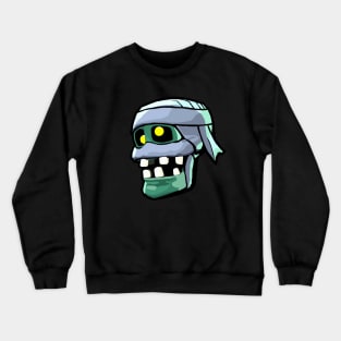 Giant Mummy Head Crewneck Sweatshirt